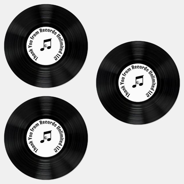 Étiquettes Merci Black Vinyl LP (Groupe)