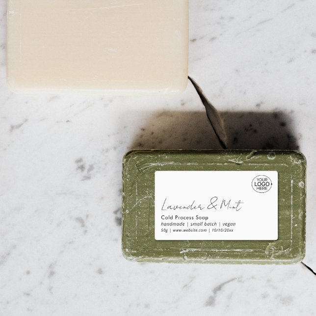 Étiquettes Minimal Add Your Logo Script Beauty Product  (Minimal Add Your Logo Script Beauty Product Labels)