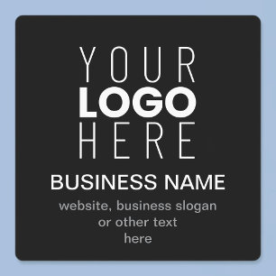 Étiquettes Modèle promotionnel simple pour le logo de votre e