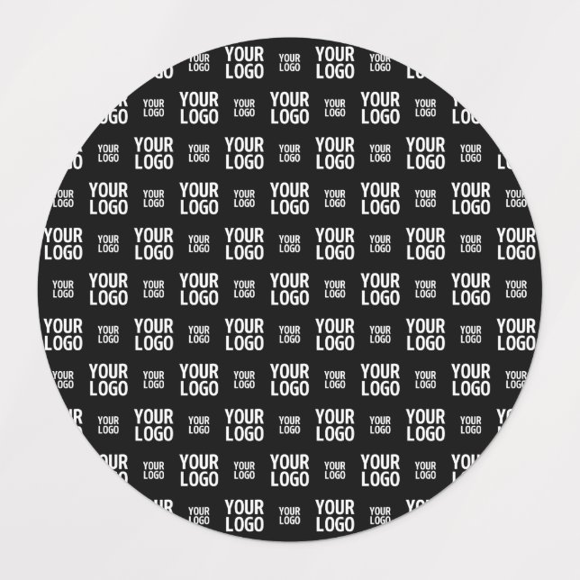 Étiquettes Motif d'image, de design ou de logo professionnel (Design 1)