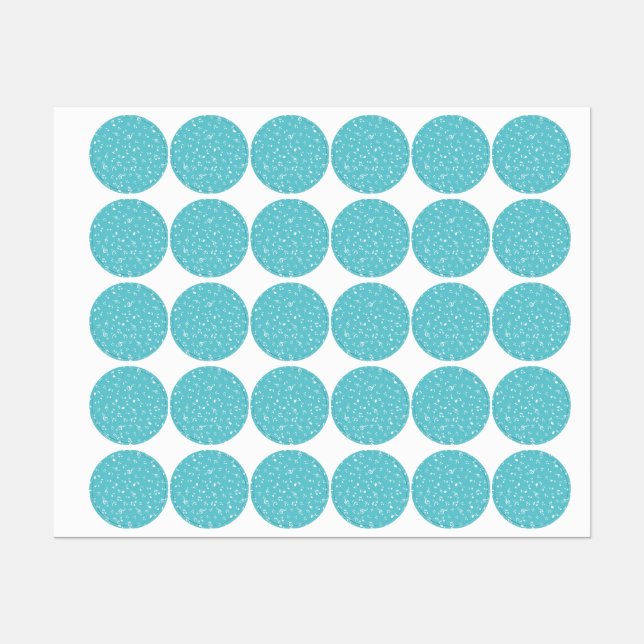 Étiquettes Motif musical (Feuille)