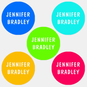 Étiquettes Neon Garçon moderne fille sur mesure Nom personnal