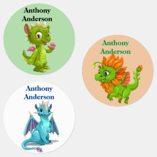 Étiquettes Nom de l'enfant