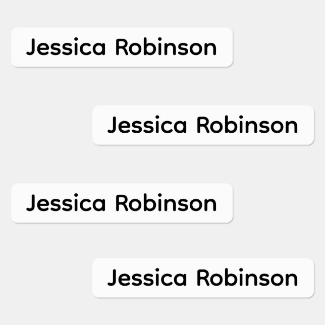 Étiquettes Nom personnalisé ou nom de société vêtements de ti (Groupe)