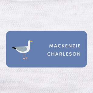 Étiquettes Nom personnalisé Seagull