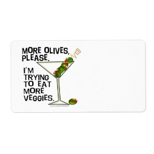 ÉTIQUETTES NOMINALES, ÉTIQUETTES - Plus d'Olives -