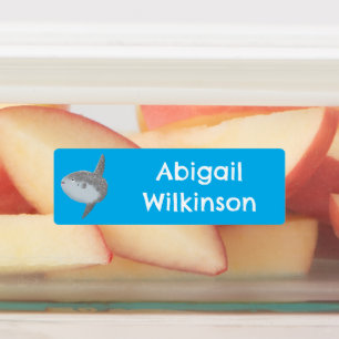 Étiquettes Ocean sunfish mola mola mignonne dessin animé pers