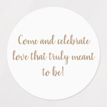 or élégant sur faire-part de mariage blancs autoco