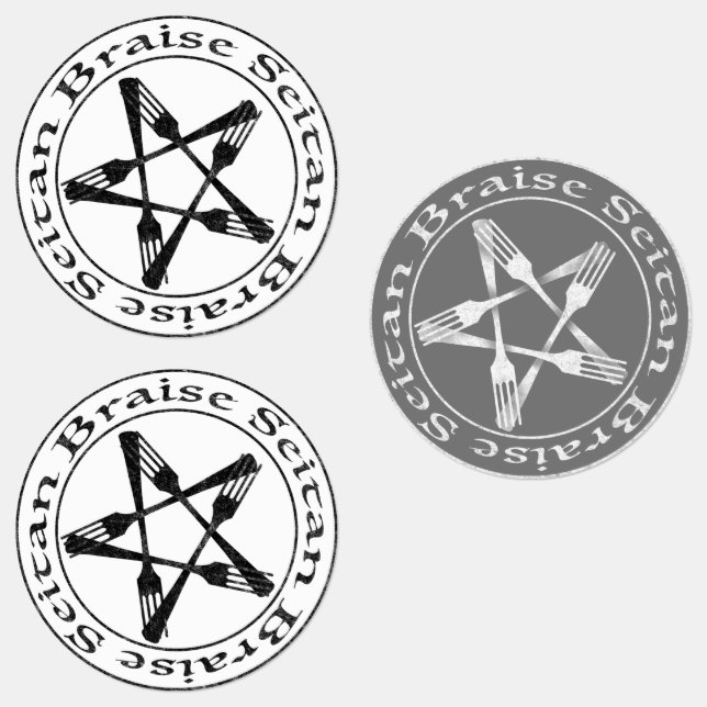 Étiquettes Pentagramme de seitan (Groupe)