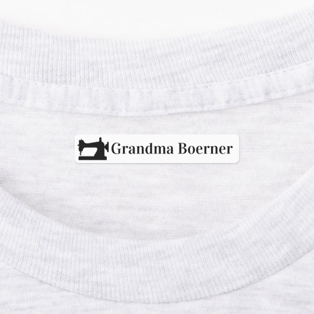 Étiquettes personnalisables pour Fabriqué par vous (Apposé)