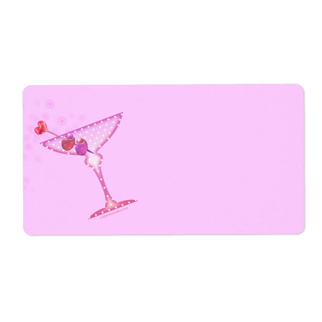 Étiquettes PINK MARTINI (Devant)