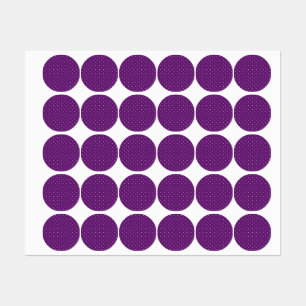 Étiquettes Polka dot