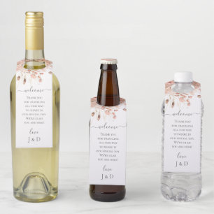 ÉTIQUETTES POUR BOUTEILLES 