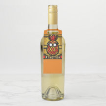 Attention ! Pinceau d'ananas en or
