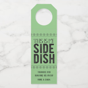 Étiquettes Pour Bouteilles C'Est Mon Plat Côté