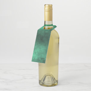 Étiquettes Pour Bouteilles Dark Grunge - Vert