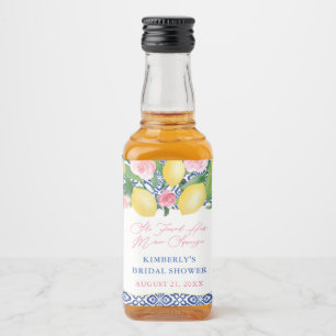 Étiquettes Pour Bouteilles De Liqueur Citrons de Positano Main Squeeze Faveurs de Mariag