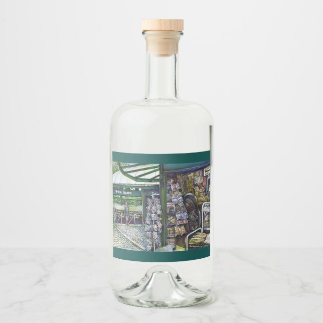 Étiquettes Pour Bouteilles De Liqueur Comment Est-Ce Qu'Une Image, Sans imagination ? (Devant)