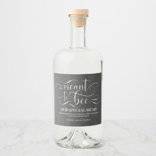 Étiquettes Pour Bouteilles De Liqueur Conçu Pour Être De La Mousse Mariage - Vin De Miel