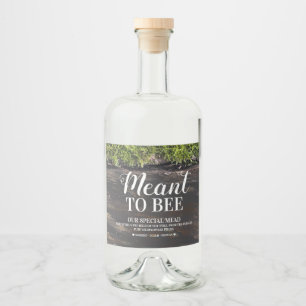 Étiquettes Pour Bouteilles De Liqueur Conçu Pour Être De La Mousse Mariage - Vin De Miel