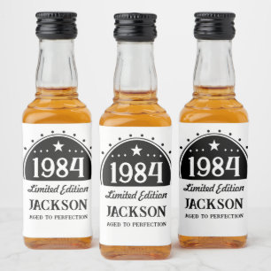 Étiquettes Pour Bouteilles De Liqueur Edition limitée 40e anniversaire
