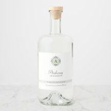 Élégant Monogramme Groomsman