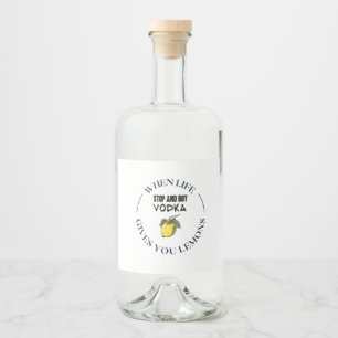Étiquettes Pour Bouteilles De Liqueur Ensemble de Étiquettes de nourriture et de boisson