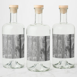 Étiquettes Pour Bouteilles De Liqueur Éternité
