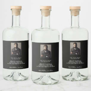 Étiquettes Pour Bouteilles De Liqueur Faits amusants sur les photos de l'enterrement de