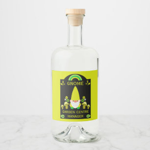 Étiquettes Pour Bouteilles De Liqueur Garden Center Gnome