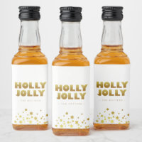 Holly Jolly | Fun Christmas White & Gold Mini