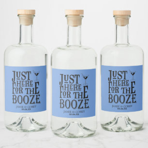 Étiquettes Pour Bouteilles De Liqueur Ici pour la Booze