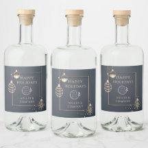 Logo Joyeuses Fêtes Noël Entreprise Moderne