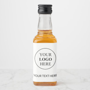 Étiquettes Pour Bouteilles De Liqueur Logo promotionnel personnalisé - Pas de commande m
