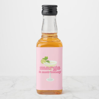 Étiquettes Pour Bouteilles De Liqueur Marges et mariage Bachelorette Party