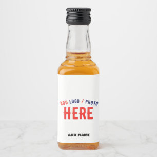 ÉTIQUETTES POUR BOUTEILLES DE LIQUEUR MARQUE BLANCHE MODERNE ET PERSONNALISABLE VÉRIFIÉE