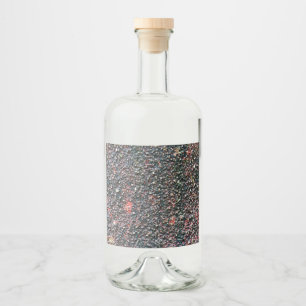 Étiquettes Pour Bouteilles De Liqueur mélange de canneberge