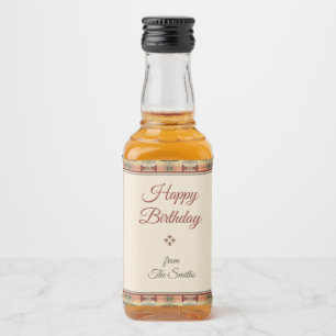 Étiquettes Pour Bouteilles De Liqueur Motif plus large