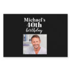 Personnalisé 40e anniversaire de fête Mini Liquor 