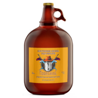 Étiquettes Pour Bouteilles De Liqueur Personnaliser Southern Rebel Vintage Moonshine