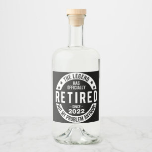 Étiquettes Pour Bouteilles De Liqueur Retired
