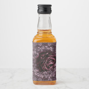 Étiquettes Pour Bouteilles De Liqueur Rose Mandala
