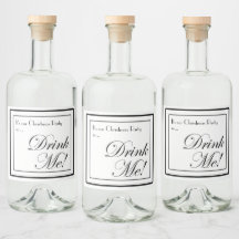 Style apostolique de Noël Buvez-Moi ! Bouteille de