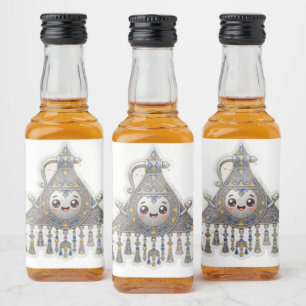 Étiquettes Pour Bouteilles De Liqueur Tizer marocaine amazighe Kawaii - Tizer traditionn