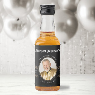 Étiquettes Pour Bouteilles De Liqueur Vintage classique âge à la perfection 50e annivers