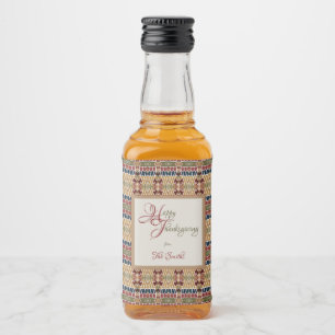 Étiquettes Pour Bouteilles De Liqueur Yoskolo Thanksgiving