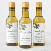 Acitrus de fleurs d'orange verdure mini vin