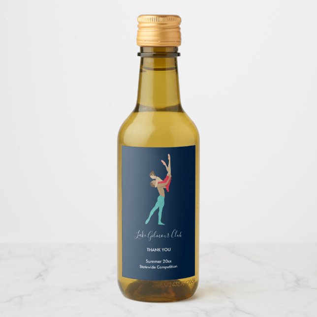 Étiquettes Pour Bouteilles De Vin Ballet (Devant)