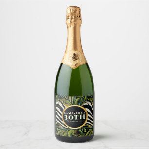 ÉTIQUETTES POUR BOUTEILLES DE VIN MOUSSEUX 