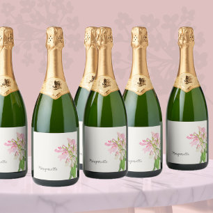 ÉTIQUETTES POUR BOUTEILLES DE VIN MOUSSEUX 